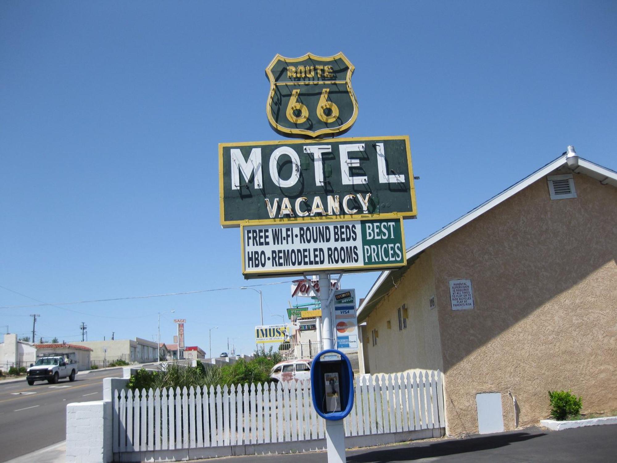 Route 66 Motel Barstow Eksteriør bilde